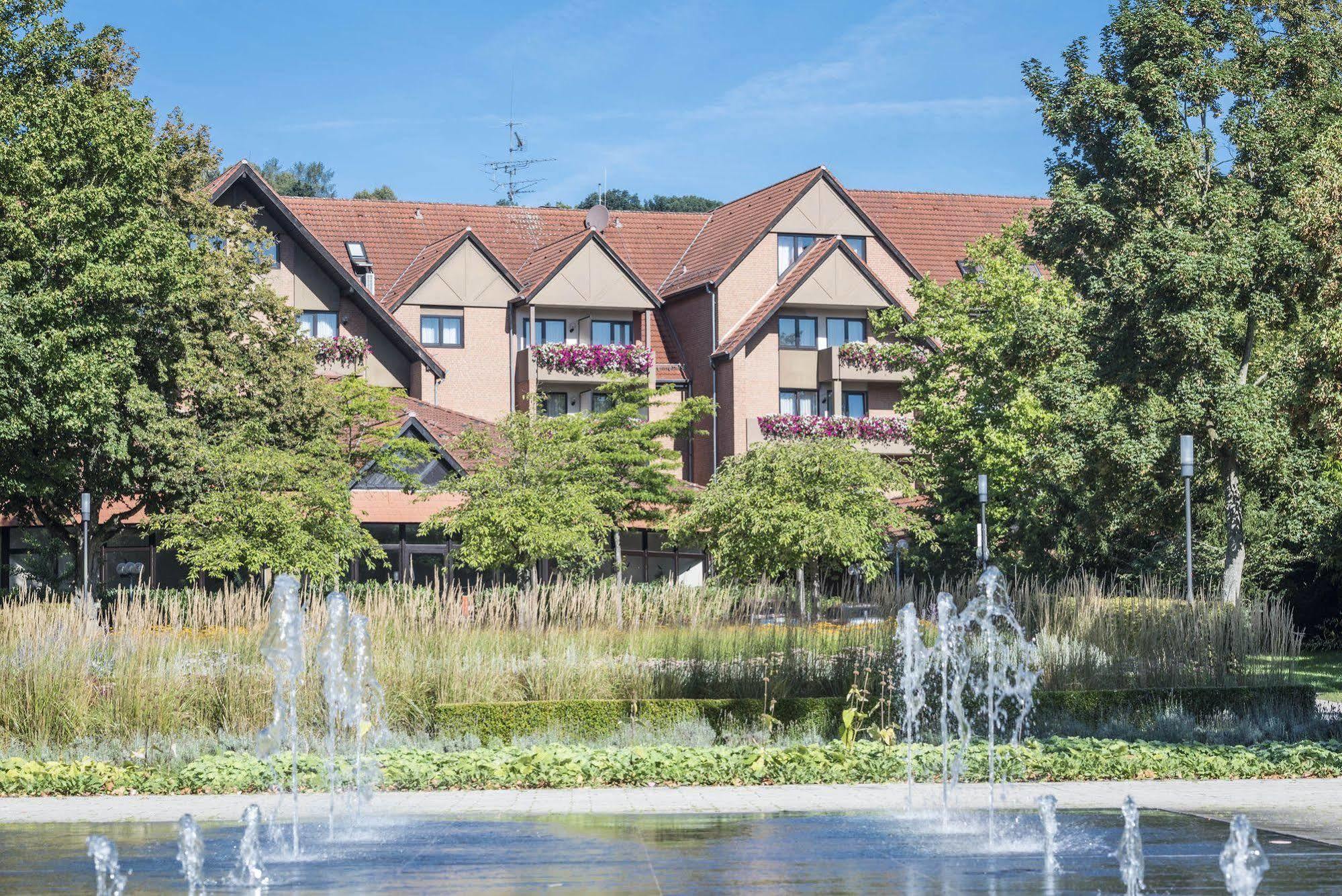 Hotel Am Kurpark باد هيرسفيلد المظهر الخارجي الصورة